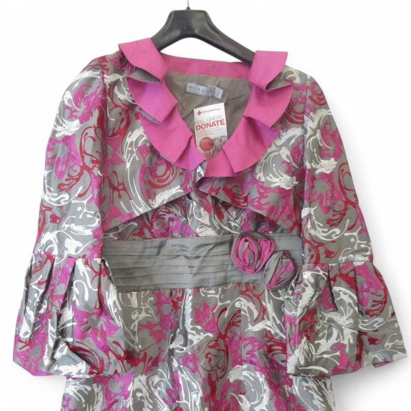 Mireia Vintage Mother Of Bride Outfit UK 12 Multicoloured Womenswear | Pre-loved