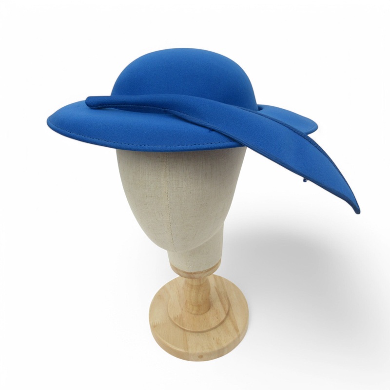 Mitzi Lorenz Mother Of Bride Vintage Hat Blue Womenswear | Pre-loved