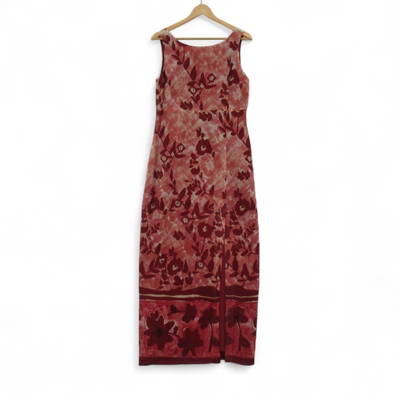 Pearce Fionda 100% Silk Dress UK 14 Red Womenswear | Pre-loved