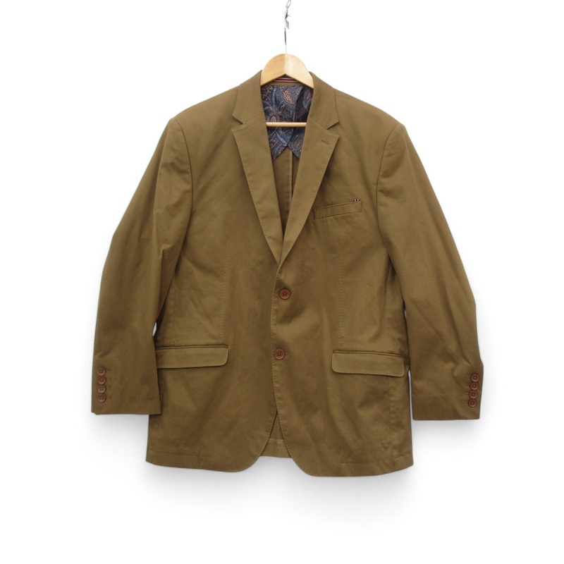 Peter Christian Blazer Jacket Brown 42S Menswear | Pre-loved