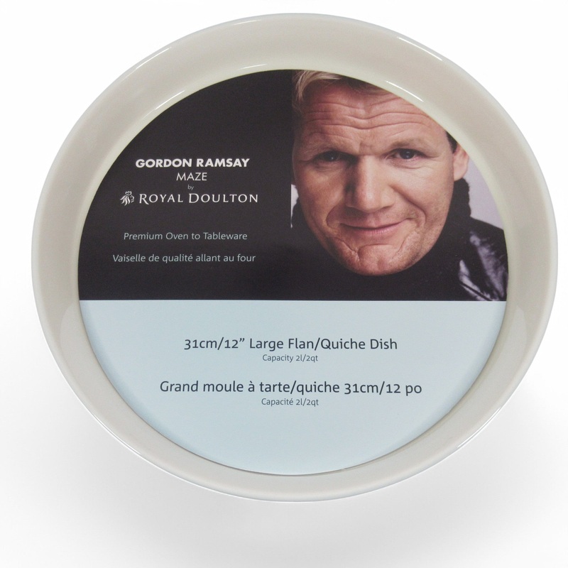 Royal Doulton Gordon Ramsay Maze 12 Quiche Dish | Pre-Loved