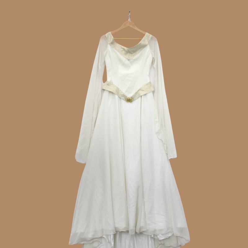 Sallie Bee Medieval Wedding Dress Ivory Small Womenswear | Pre-loved
