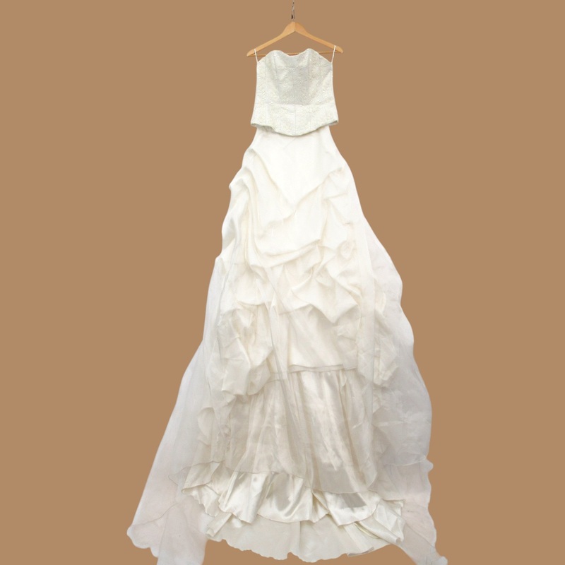 The Bridewear Company Wedding Dress Ivory 10 Womenswear | Pre-loved