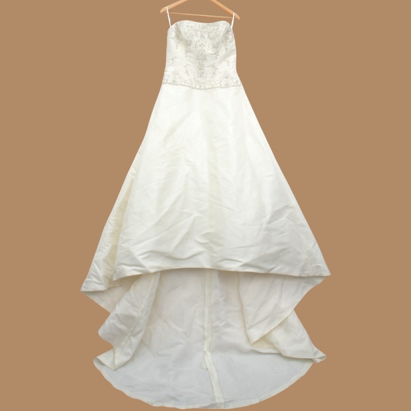 Tia Wedding Dress Ivory 12 Corset Womenswear | Pre-loved