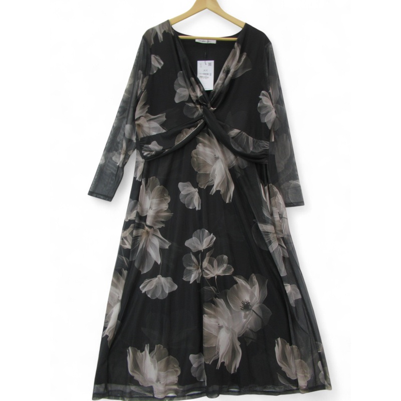 Yours Clothing London Dress UK 22 Floral Womenswear | Pre-loved