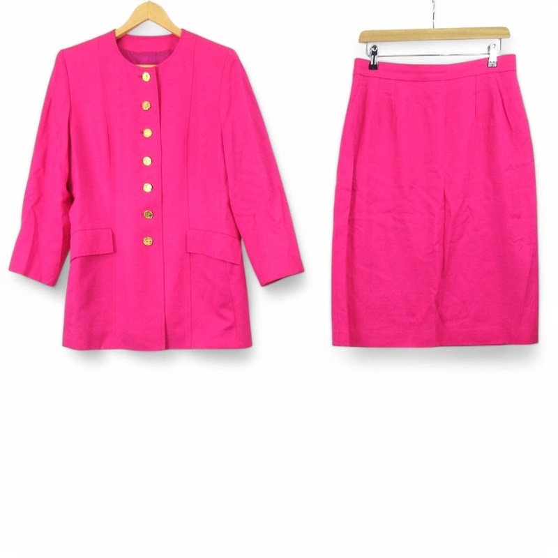 Yves Saint Laurent Vintage Mother Of Bride Outfit UK 14 Pink | Pre-loved