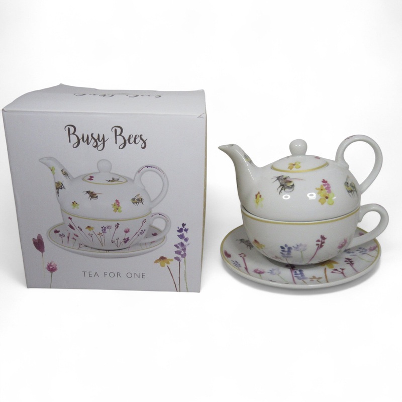 Busy Bees Tea for One Fine China The Leonardo Collection | Pre-loved
