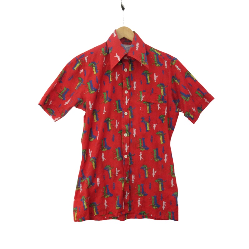 Carre Vintage Shirt Medium Multicoloured Menswear | Pre-loved