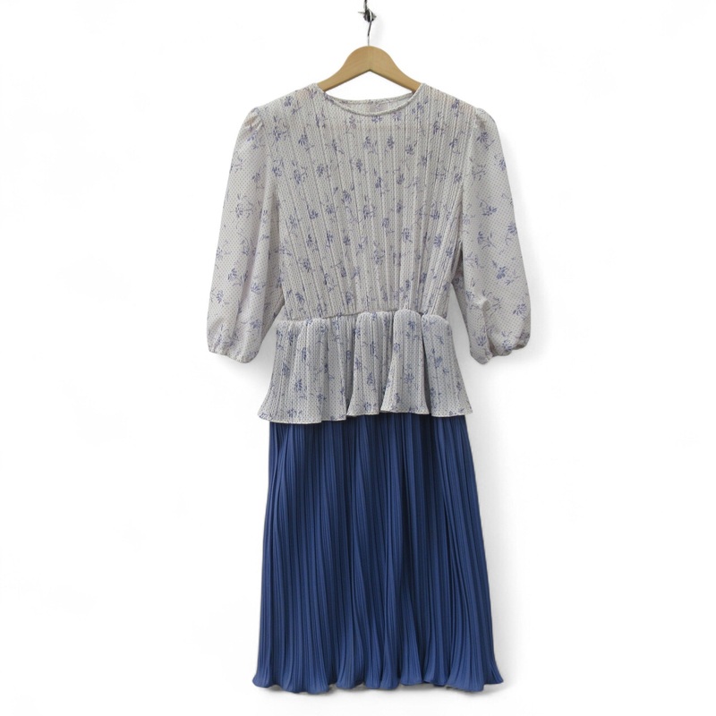 Class Woman Vintage Dress UK 12 Lilac Womenswear | Pre-loved