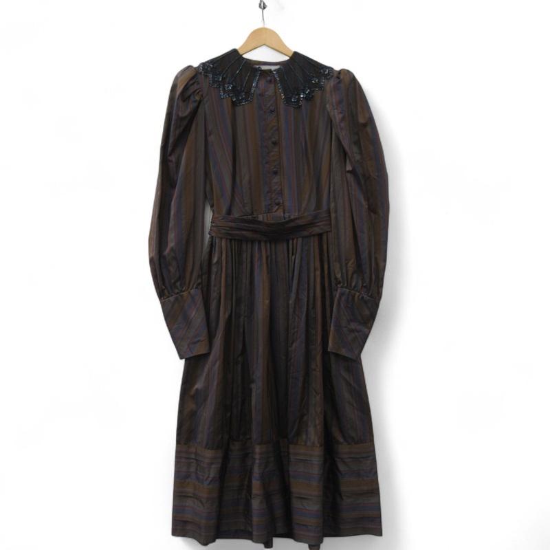 Horrockses Fashions Gothic Vintage Dress UK 10 Womenswear | Pre-loved