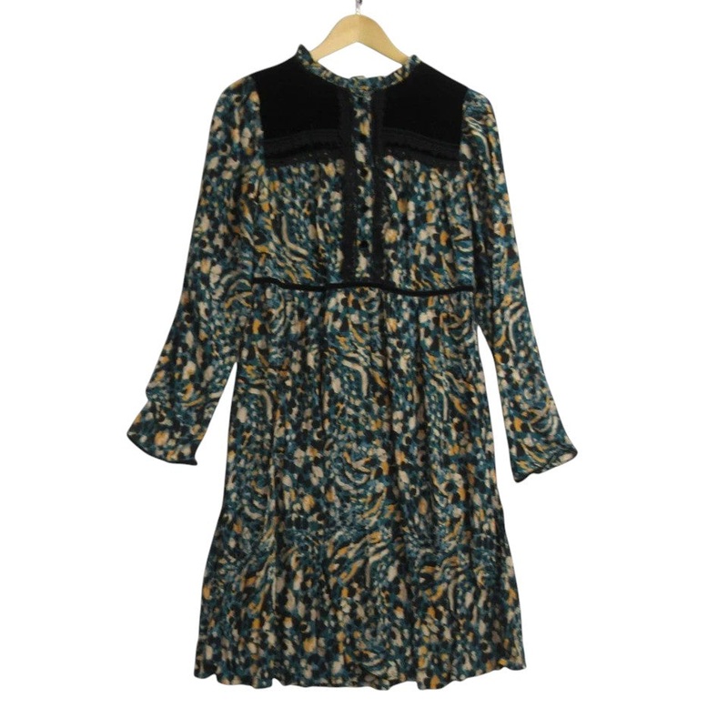 Monsoon Tea Dress UK 14 Multicoloured Womenswear | Pre-loved