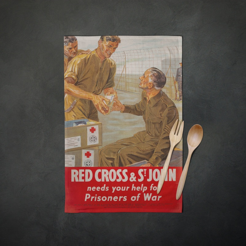 Prisoners of war Tea towel | Heritage Collection