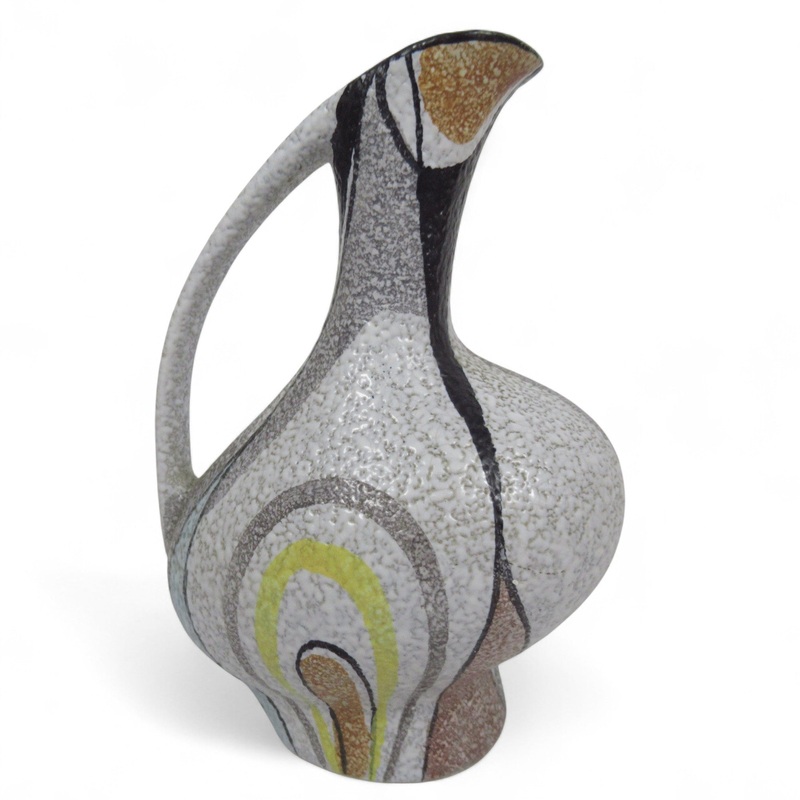 Rumba Flora Gouda Jug Holland Ceramic Pottery 924 Art Deco | Pre-Loved
