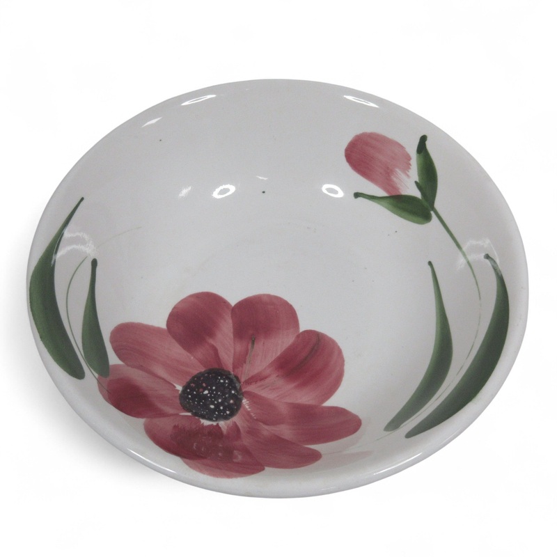 Stoviglierie Ceramic Pasta Bowl Made in Italy 9 Floral | Pre-Loved