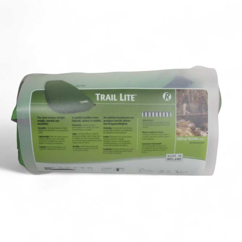 Therm-A-Rest Trail Lite Mattress Green Camping Mat 20×72 | Pre-loved