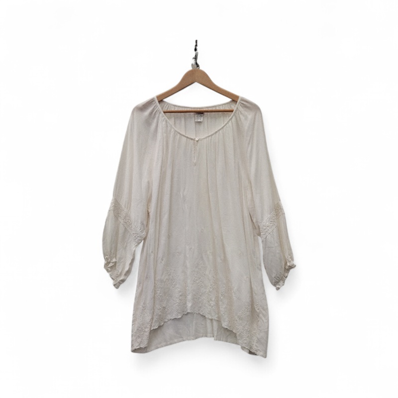 La Redoute Blouse White UK 20 Womenswear | Pre-loved