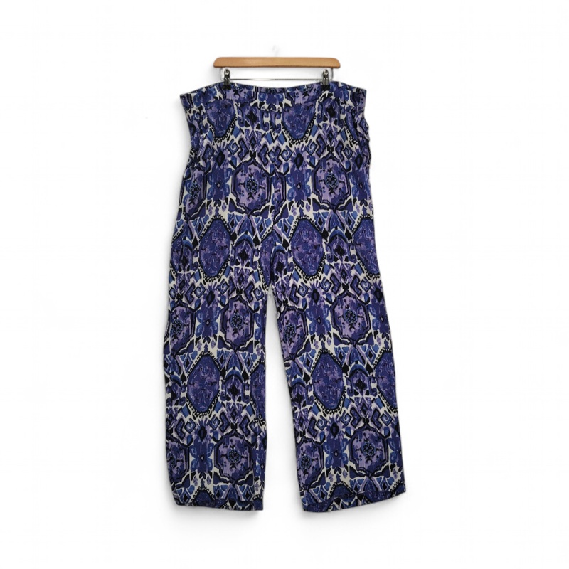 TU Wide Leg Trousers Purple UK 22 Womenswear | Pre-loved