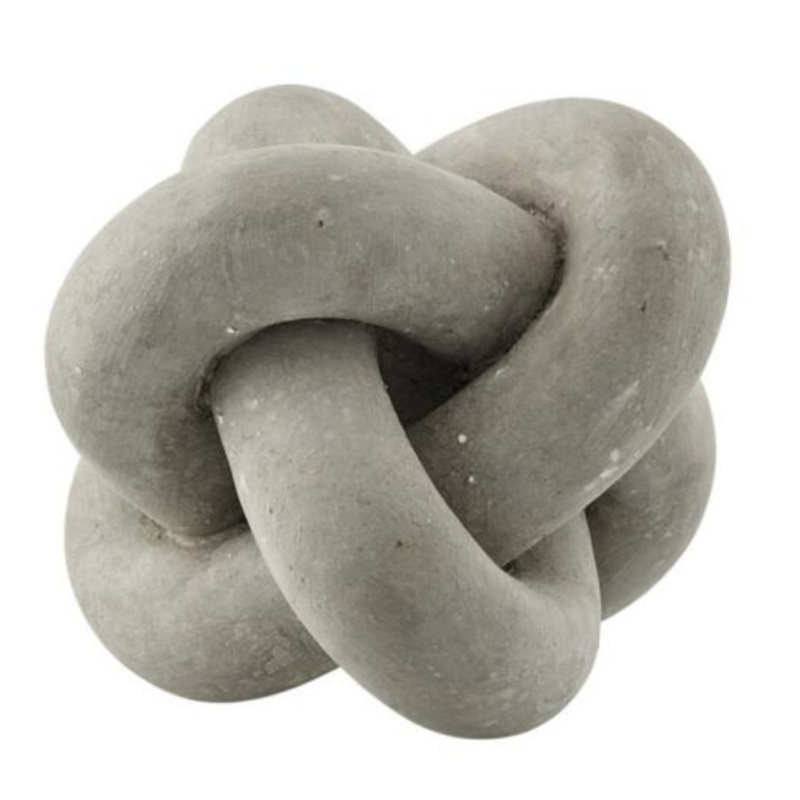 Grey Infinity Knot Decoration