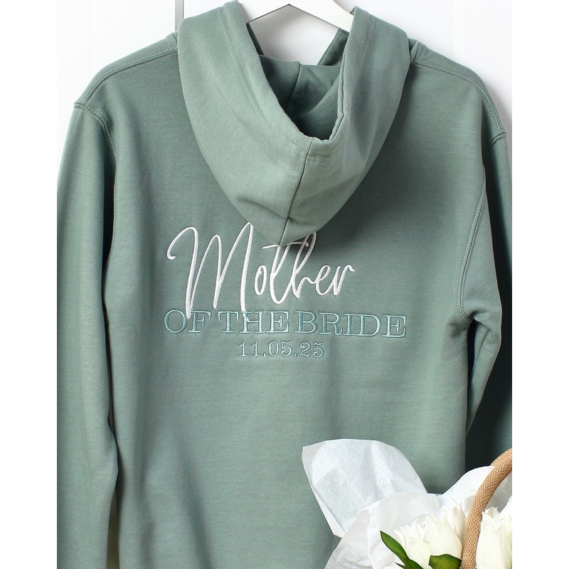 NEW – Mother of the Bride/Groom zipped hoodie