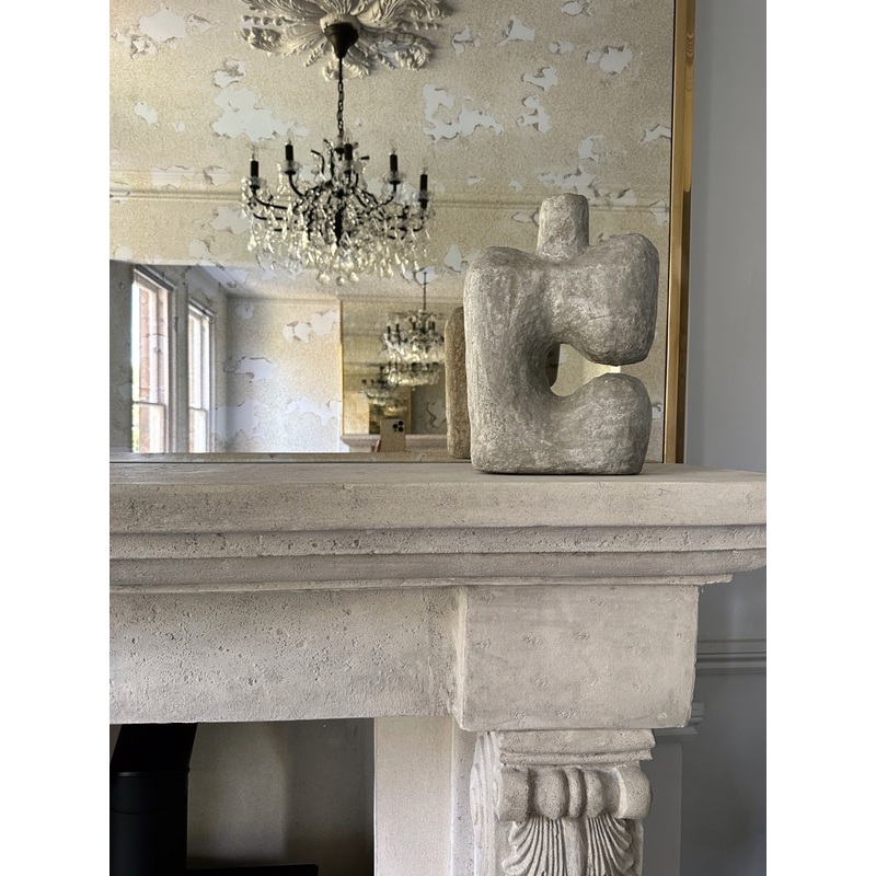 Grey Sculptural Vase