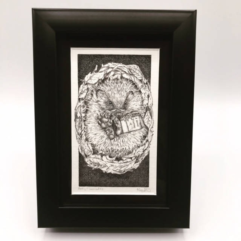 Hetty Hibernates – Limited Edition Print By Jenny Davies