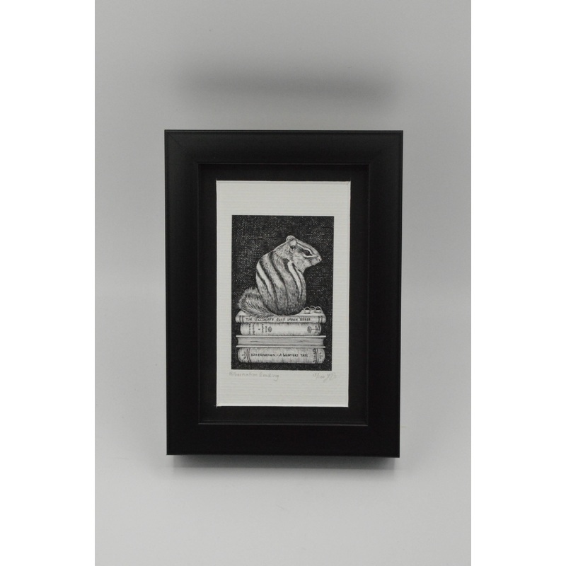 Hibernation Reading – Limited Edition Print by Jenny Davies