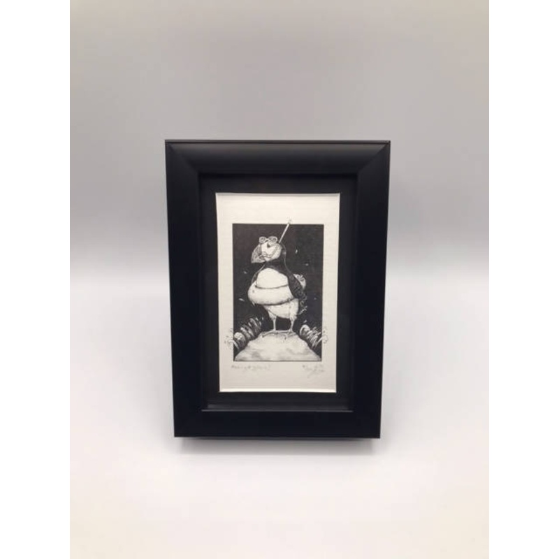 Making a Splash – Limited edition framed print by Jenny Davies