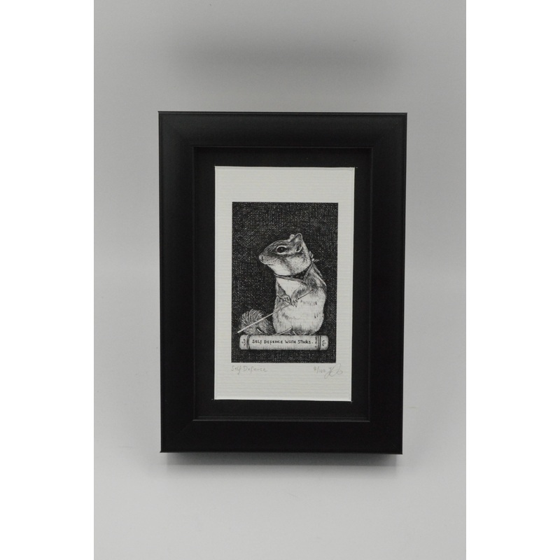 Self Defence – Limited Edition Print by Jenny Davies