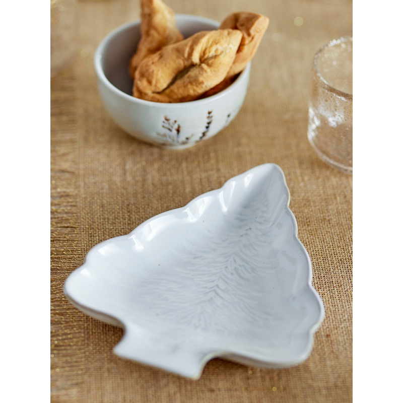 Winter Tree serving plate
