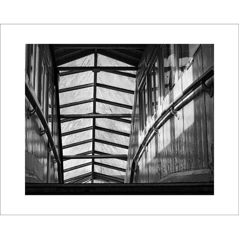 Beverley Train Station (b/w)|16×12 mounted|10×8 mounted|16×12 framed|A4 framed