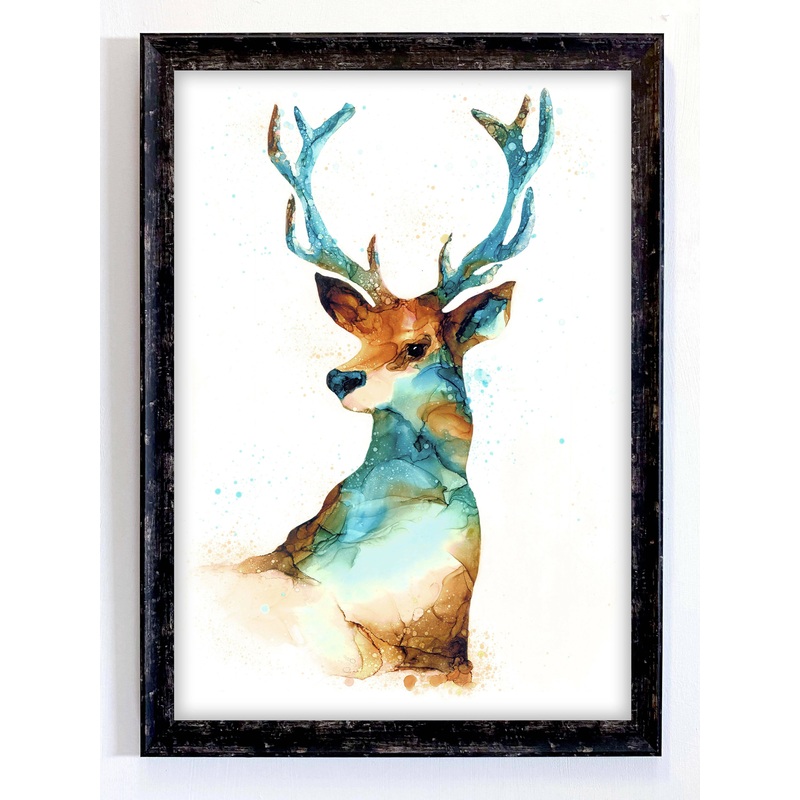 Framed Animal Ink Fine Art Giclee Prints 594mm x 420mm