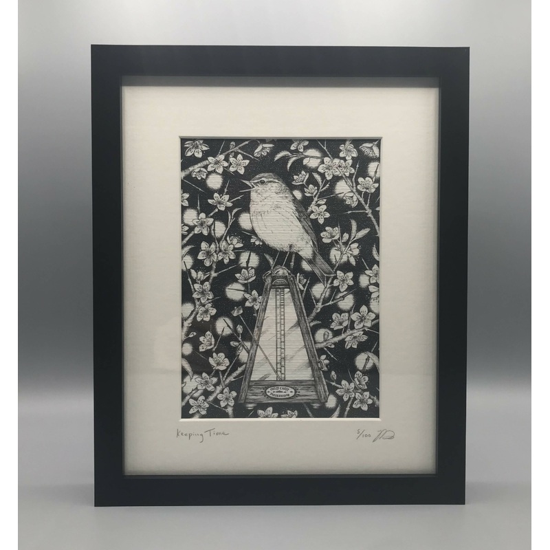 Keeping Time – Framed Limited Edition Print by Jenny Davies