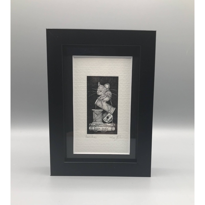 Loose Ends – Framed Limited Edition Print by Jenny Davies