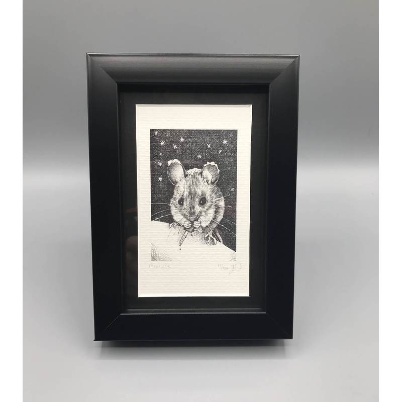 Mousicle – Framed Limited edition framed print by Jenny Davies