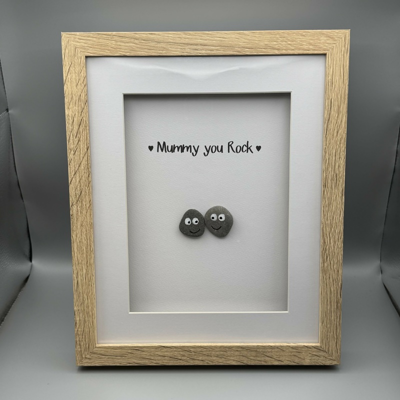 Mummy You Rock – Medium|Mummy you rock (221)- Medium light frame|Mummy you rock 2 pebble people (222)- Medium light frame|Mummy you rock (215)- Medium light frame