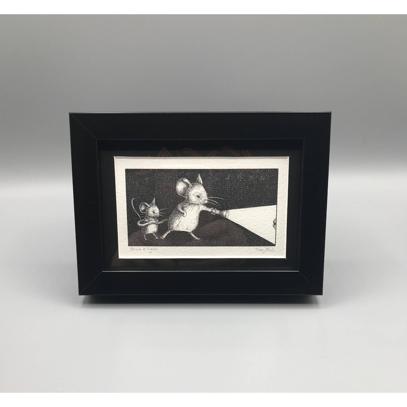 Shine A Light – Framed Limited Edition Print by Jenny Davies