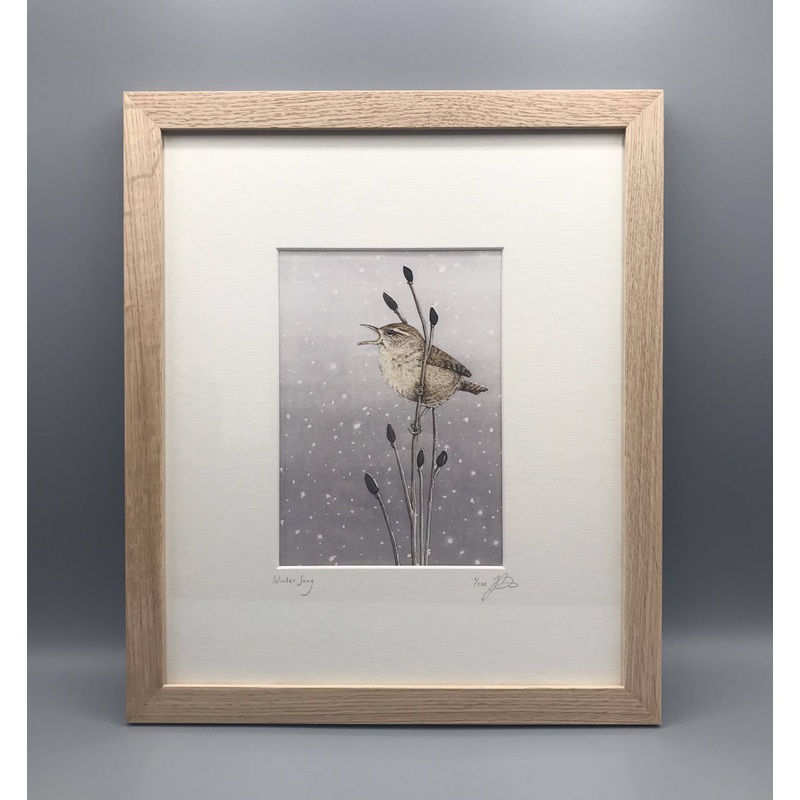 Winter Song – Framed Limited Edition Giclee Print by Jenny Davies