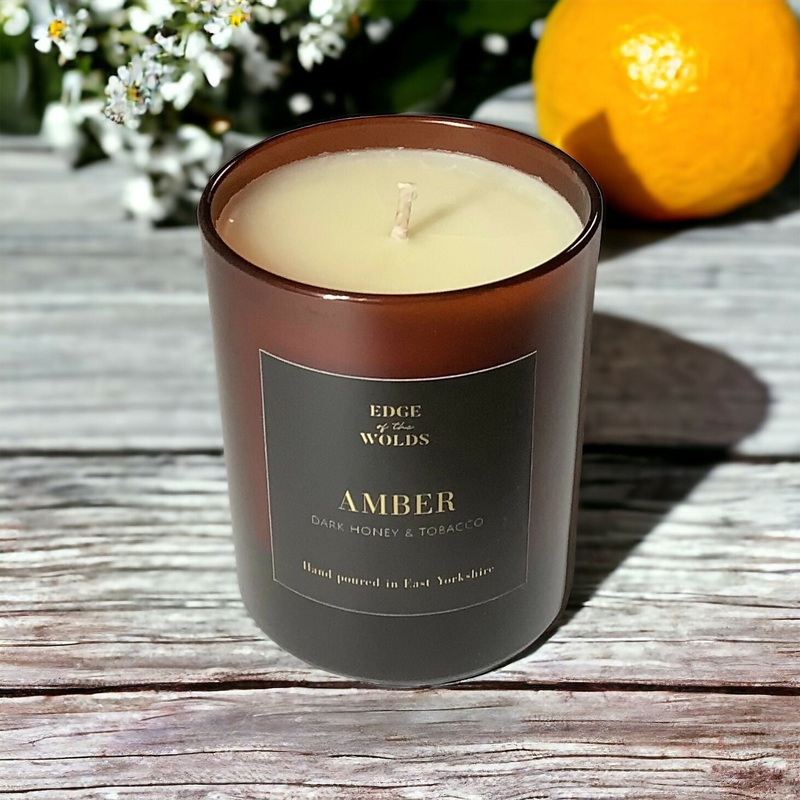 Amber – Dark Honey and Tobacco Candle – 160g