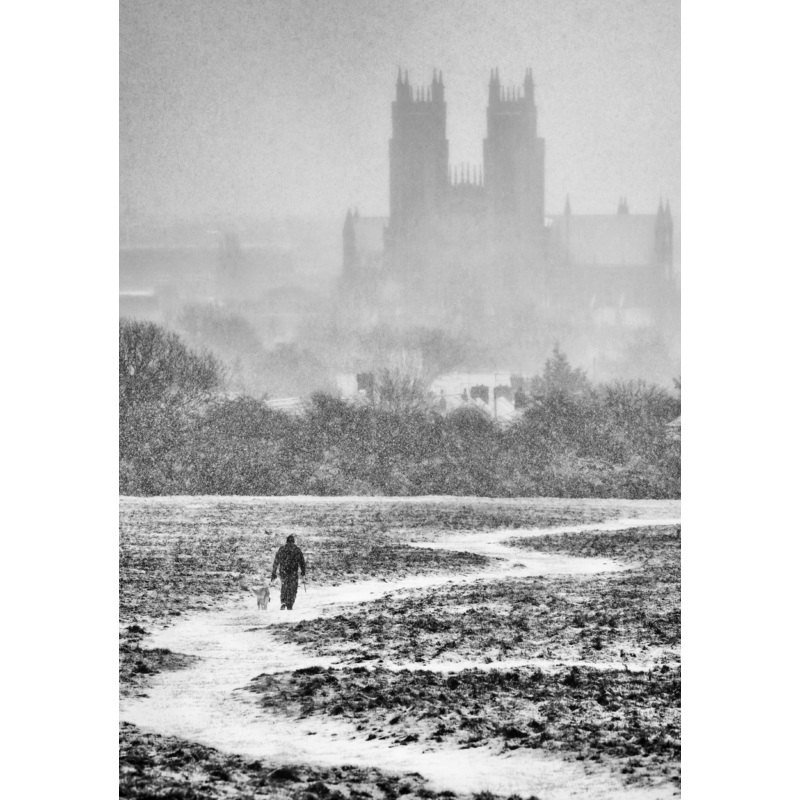 Beverley Minster, A walk in the snow – Going Home 1
