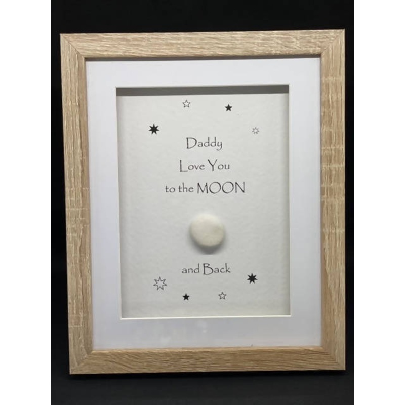 Daddy / Dad Love You To The Moon – Medium