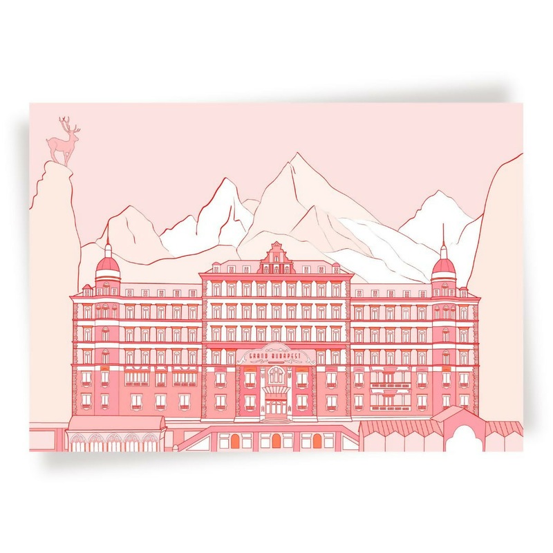 Grand Budapest Hotel Print|Grand Budapest Hotel Print A4|Grand Budapest Hotel Print A5