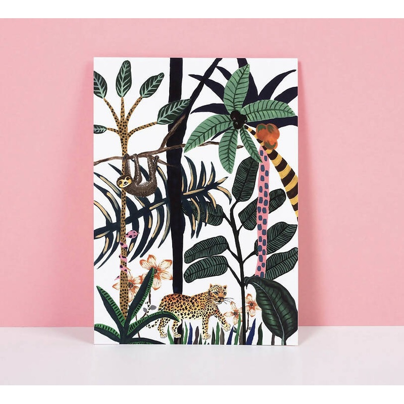 Jungle Art Print A4