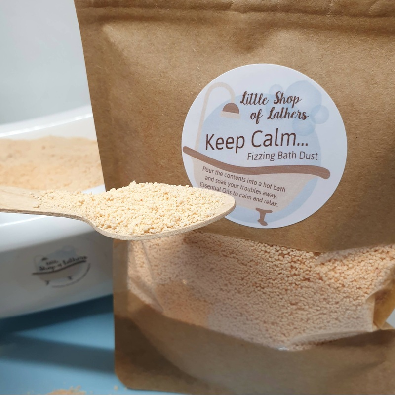 Keep Calm Fizzing Bath Dust|Keep Calm Fizzing Bath Dust