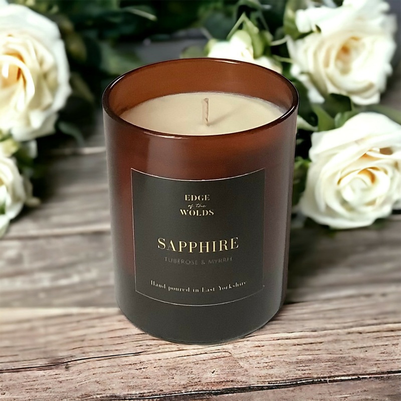 Sapphire – Tuberose and Myrrh Candle – 160g