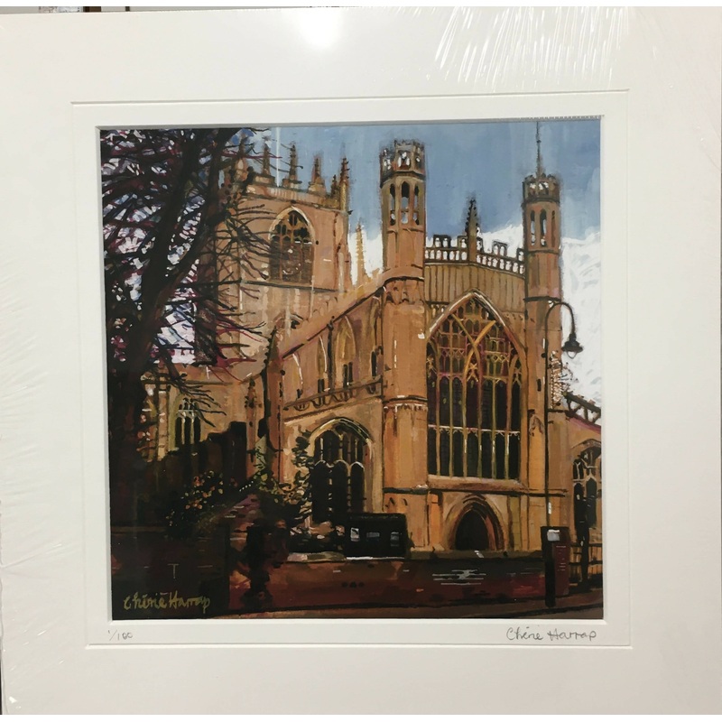St Marys Church, Beverley – Gicle Print 12×12