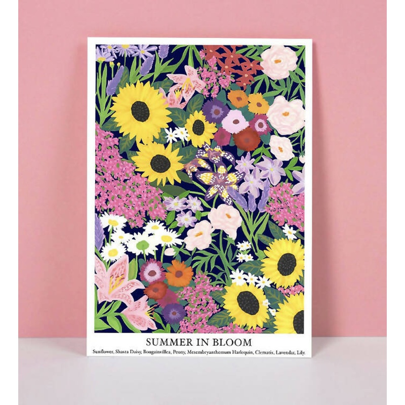 Summer In Bloom Print