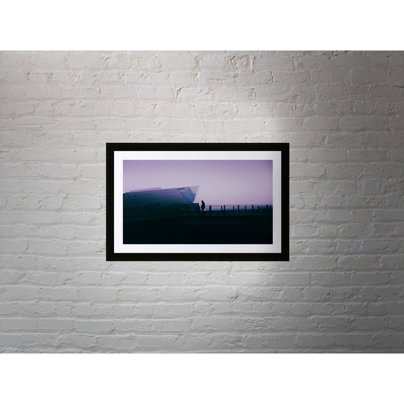 The Deep – Limited run 80 x 50 cm Black Framed Print
