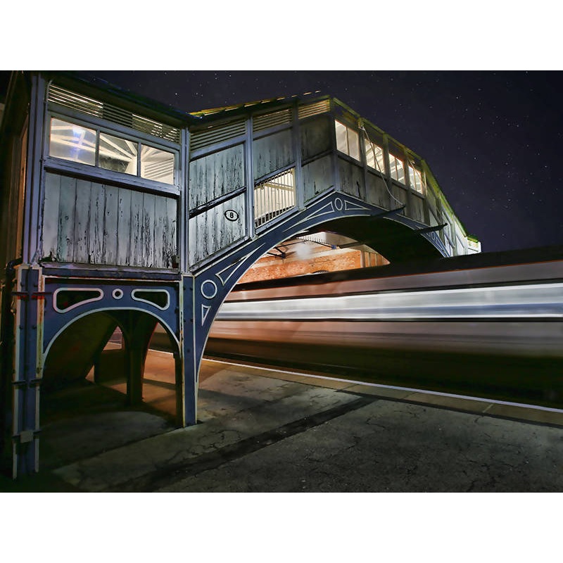 21.06 leaves from Beverley Train Station Colour, Landscape