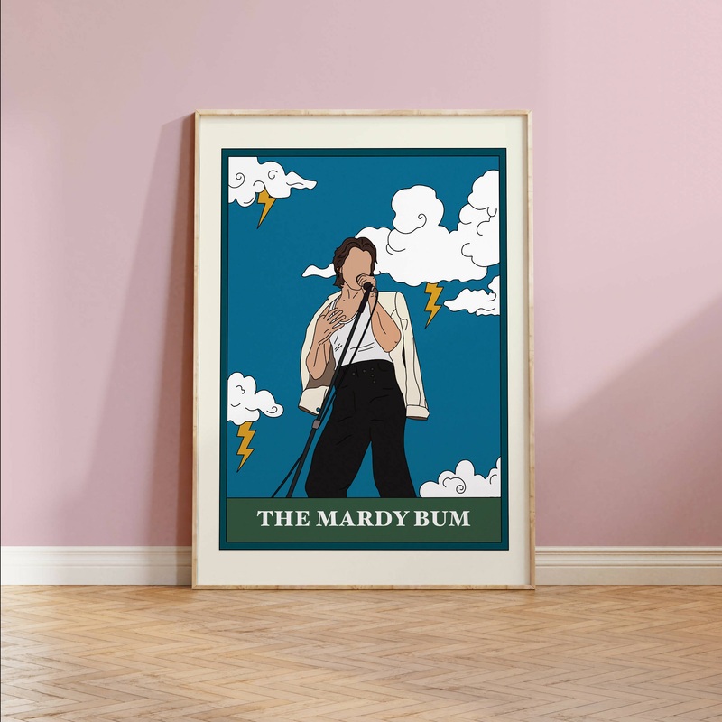 Alex Turner Tarot Print|A4|A3|A5