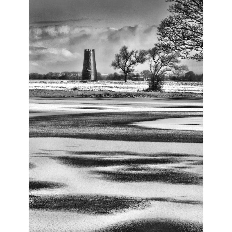 Beverley Black Mill Winters Day